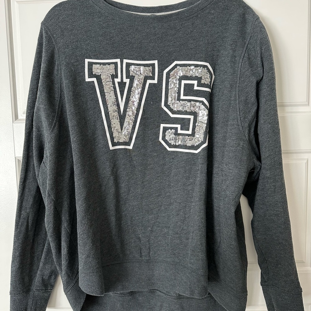 Victoria's Secret Dark Gray Sweatshirt